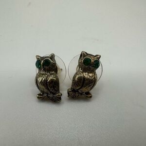 Betsey Johnson Owl Studs